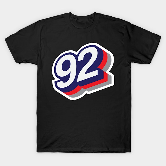 92 T-Shirt by MplusC